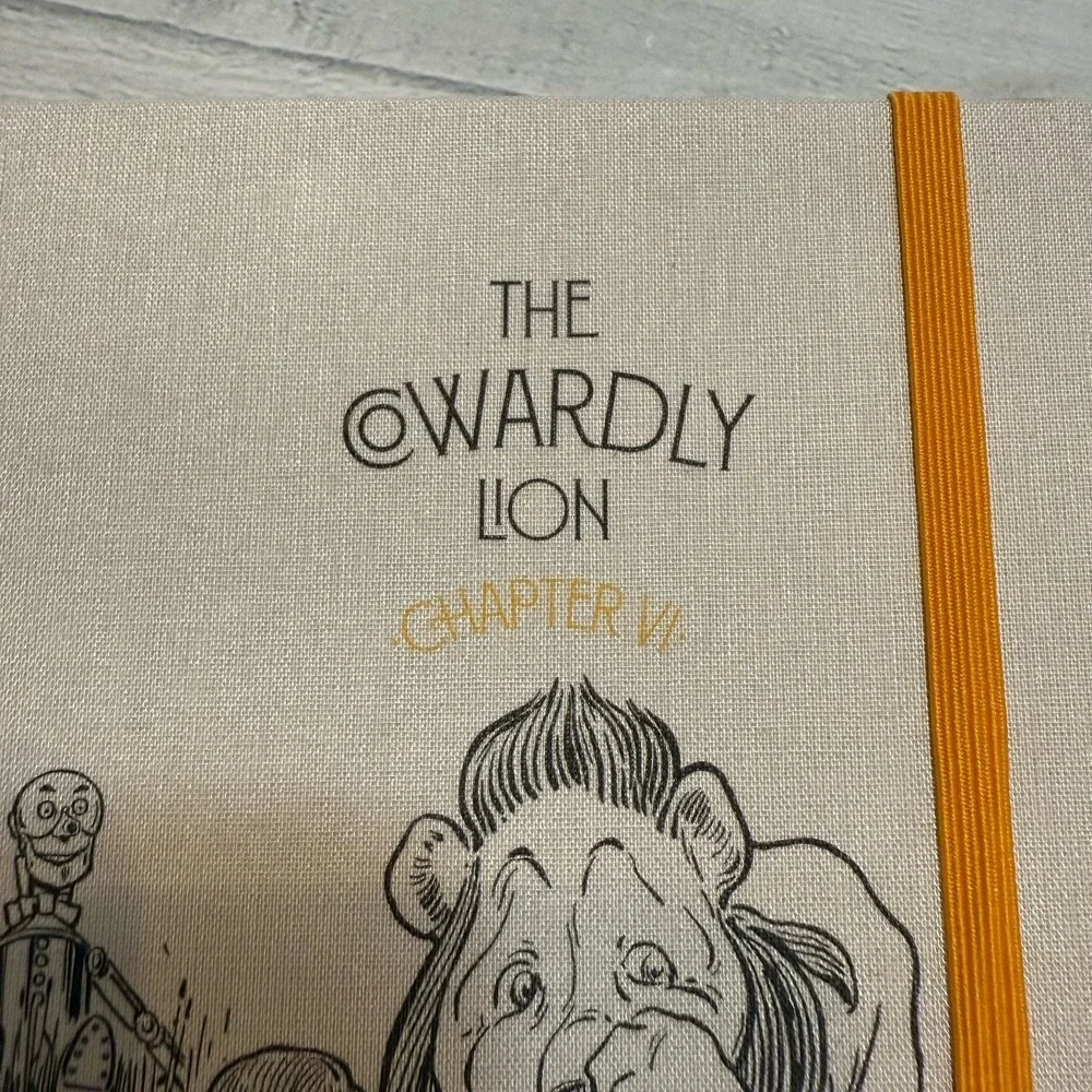 Moleskine Limited Edition Wizard of Oz Notebook, cowardly lion (5